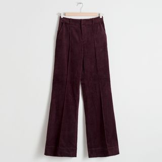 & Other Stories + Flared Corduroy Trousers