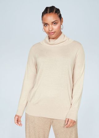 Mango + Turtle Neck Sweater