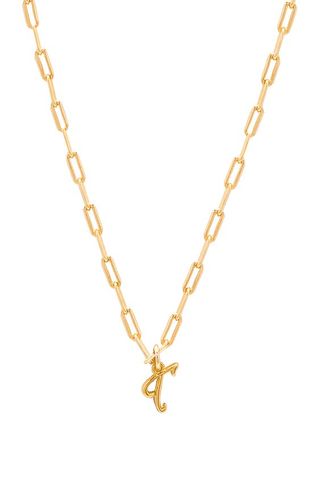 Joolz by Martha Calvo + T Initial Necklace