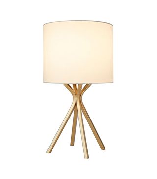 Rivet + Gold Table Lamp