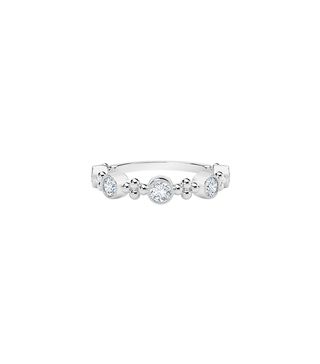 The Forevermark Tribute™ Collection + Delicate Diamond Ring in White Gold
