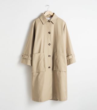 & Other Stories + Oversized Utilitarian Trenchcoat