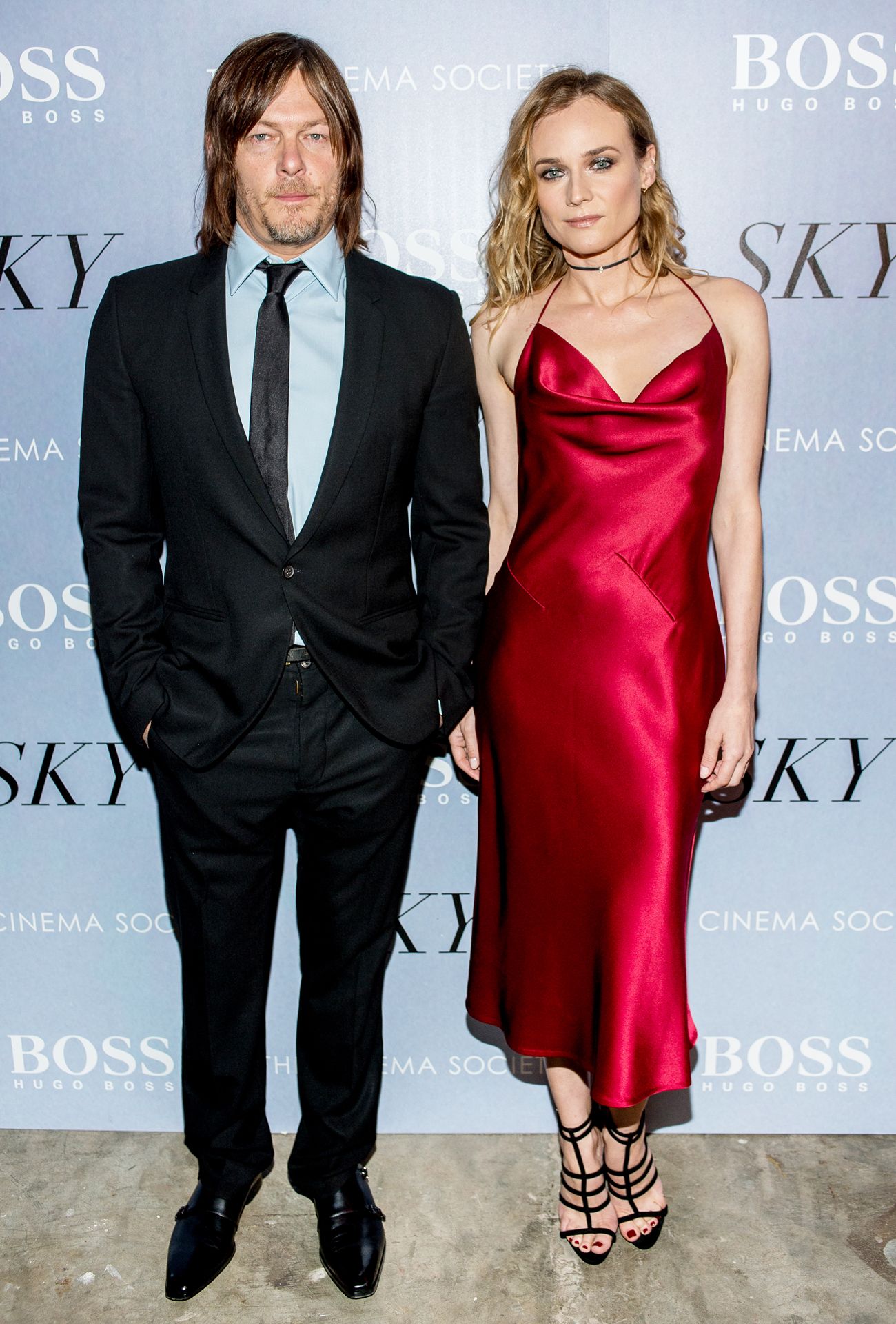 Diane Kruger and Norman Reedus Their First Child Who What Wear