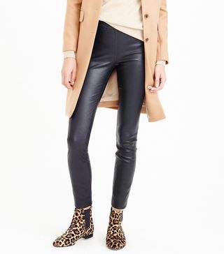 J. Crew + Collection Leather Leggings