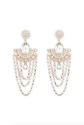 Forever 21 + Gleaming Statement Drop Earrings