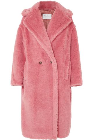 Max Mara + Oversized Faux Fur Coat