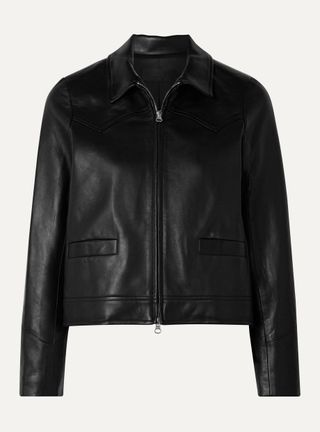 Nili Lotan + Jaley Leather Jacket