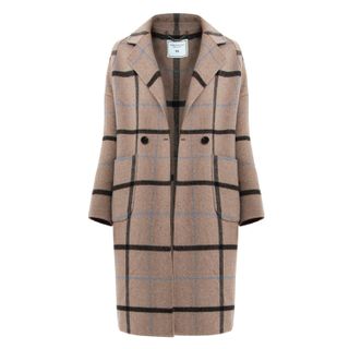 Belle & Bloom + Publisher Double-Breasted Wool Blend Coat