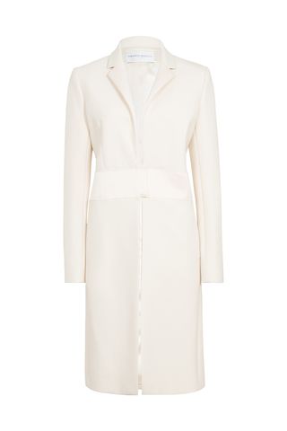 Amanda Wakeley + Cream Sculpted Coat