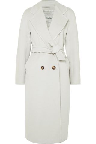 Max Mara + Belted Wool and Cashmere-Blend Coat