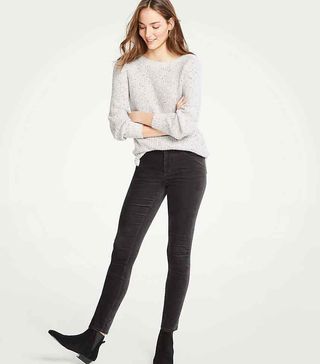 Ann Taylor + Modern Velvet Skinny Jeans