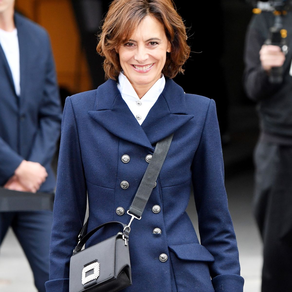 ines de la fressange pea coat