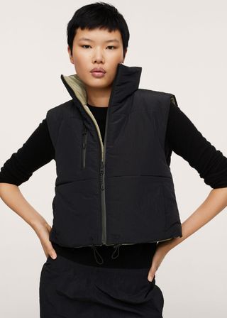 Mango + Reversible Quilted Gilet