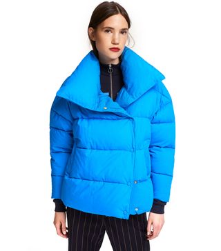 Closed + Cotton Fabric Quilted Jacket