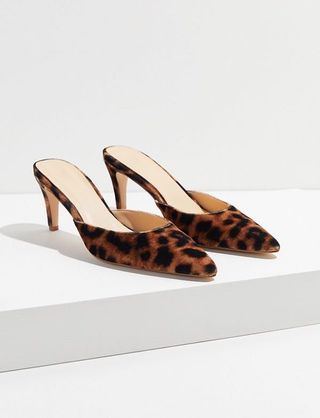 Urban Outfitters + Leopard Kitten Heel Mule