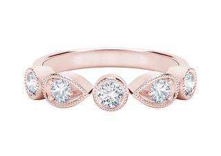 The Forevermark Tribute™ Collection + Five Stone Diamond Ring