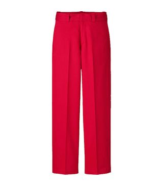 Uniqlo + Satin Smart Ankle-Length Trouser