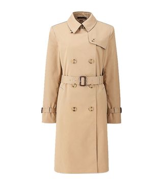 Uniqlo + Double-Breasted Trench Coat