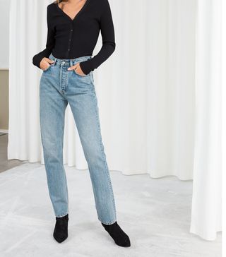 & Other Stories + Straight High Rise Jeans