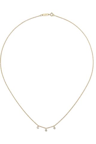 Jennifer Meyer + 18-Karat Gold Diamond Necklace