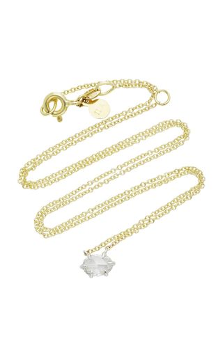Ila + 18K Gold Diamond Necklace