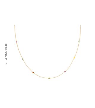 Tacori + Lucky 7 Gemstone Station Necklace