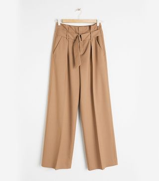 & Other Stories + Wool Blend Trousers