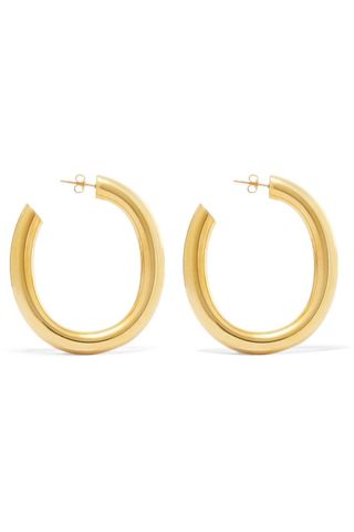 Laura Lombardi + Curve Gold-tone Hoop Earrings