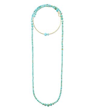 Ippolita + Nova 18-Karat Gold Turquoise Necklace