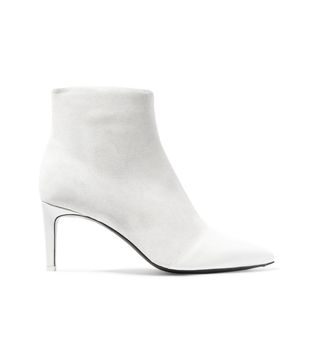 Rag & Bone + Beha Paneled Leather and Suede Ankle Boots