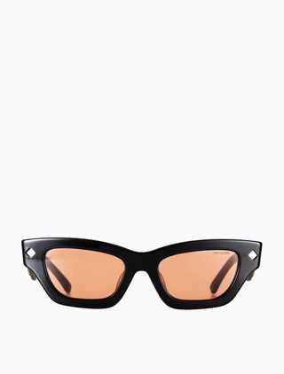 Poppy Lissiman + Ren Sunglasses in Black/Orange