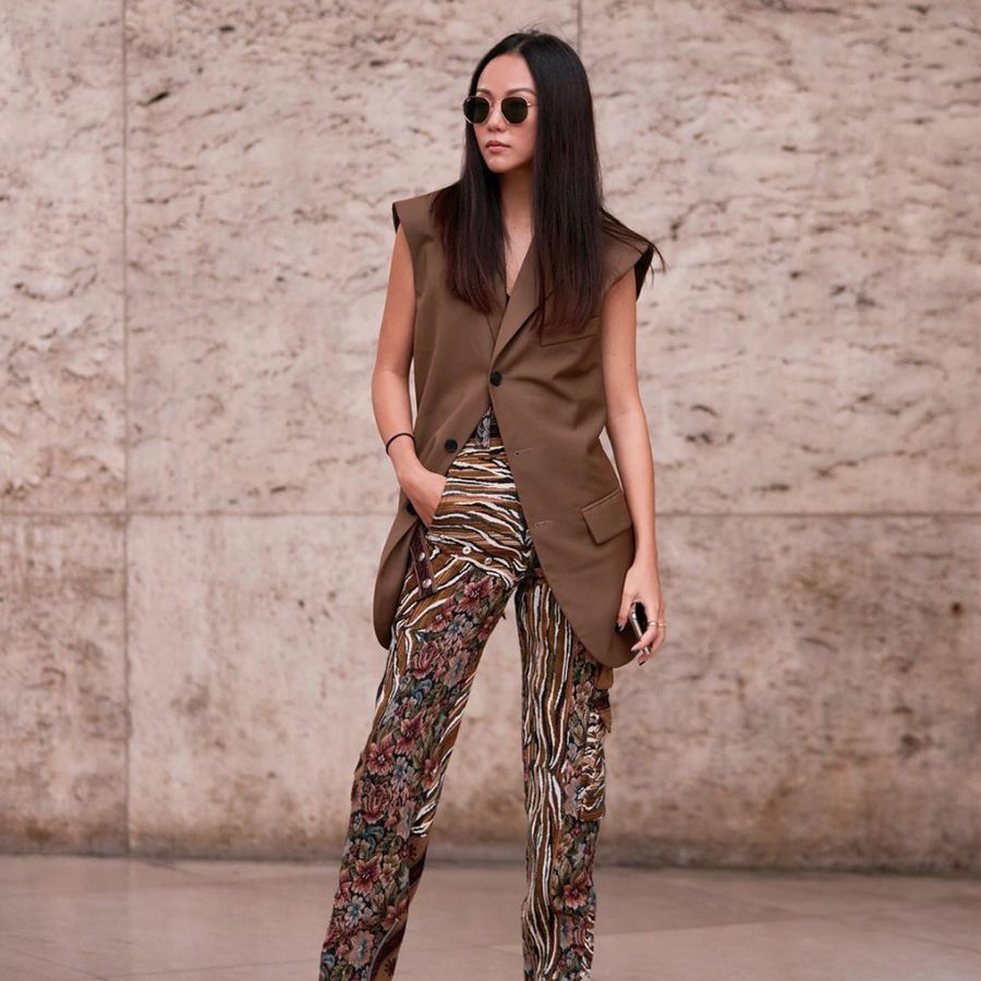 slim fit dress slacks Holiday Party Sequin Pants