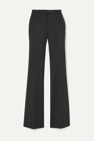 Theory + Demitria 4 Stretch-Wool Flared Pants