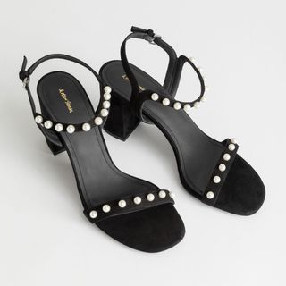& Other Stories + Pearl Studded Sandals