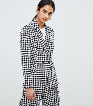 ASOS Design + Houndstooth Blazer