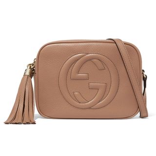 Gucci + Soho Disco Textured Leather Shoulder Bag