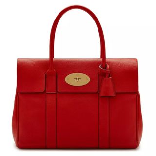 Mulberry + Heritage Bayswater Ruby Red Classic Grain