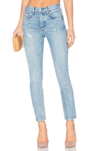 Grlfrnd + Karolina Customizable High-Rise Skinny Jeans