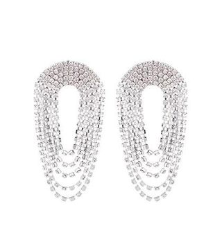 Alessandra Rich + Crystal Drop Earrings