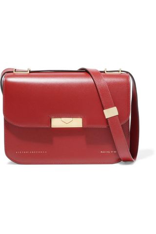 Victoria Beckham + Eva Leather Shoulder Bag