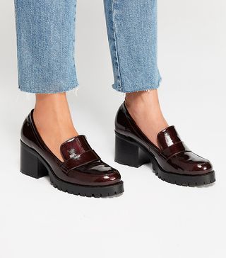 Jane and the Shoe + Lexden Block Heel Loafers