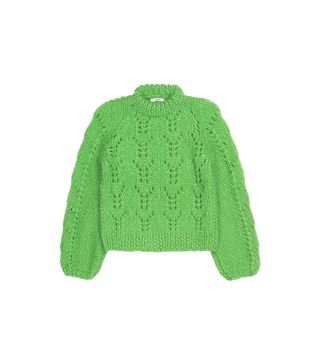 Ganni + Hand Knit Wool Pullover