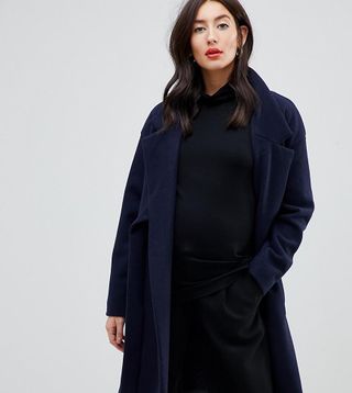 Mama.licious + Wrap Belted Coat