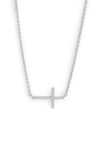 Nadri + Cross Pendant Necklace