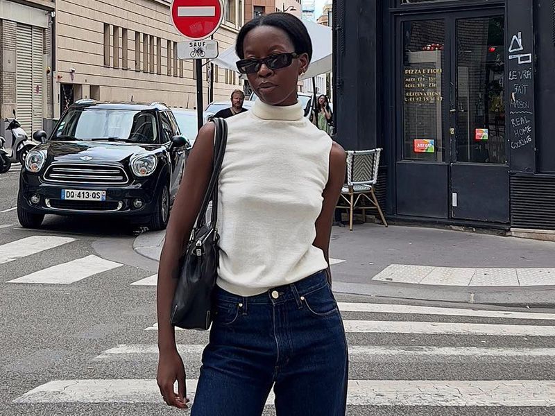 These DarkWash Jeans Will Go With Literally Everything Who What Wear