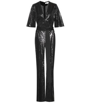 Galvan London + Galaxy Sequined Jumpsuit