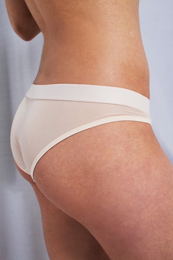 Negative Underwear + Peach Silky Briefs