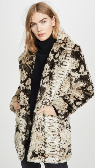 Apparis + Sydney Faux Fur Coat