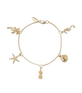Zimmermann + Tropical Charm Gold-Plated Bracelet
