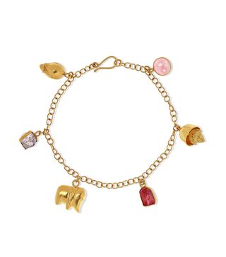 Pippa Small + 18-Karat Gold Spinel Bracelet